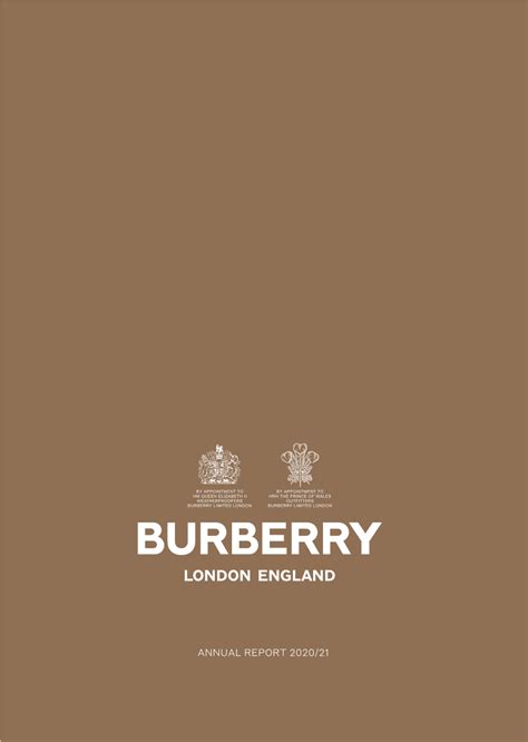 burberry financial analysis|Burberry annual report 2020 2021.